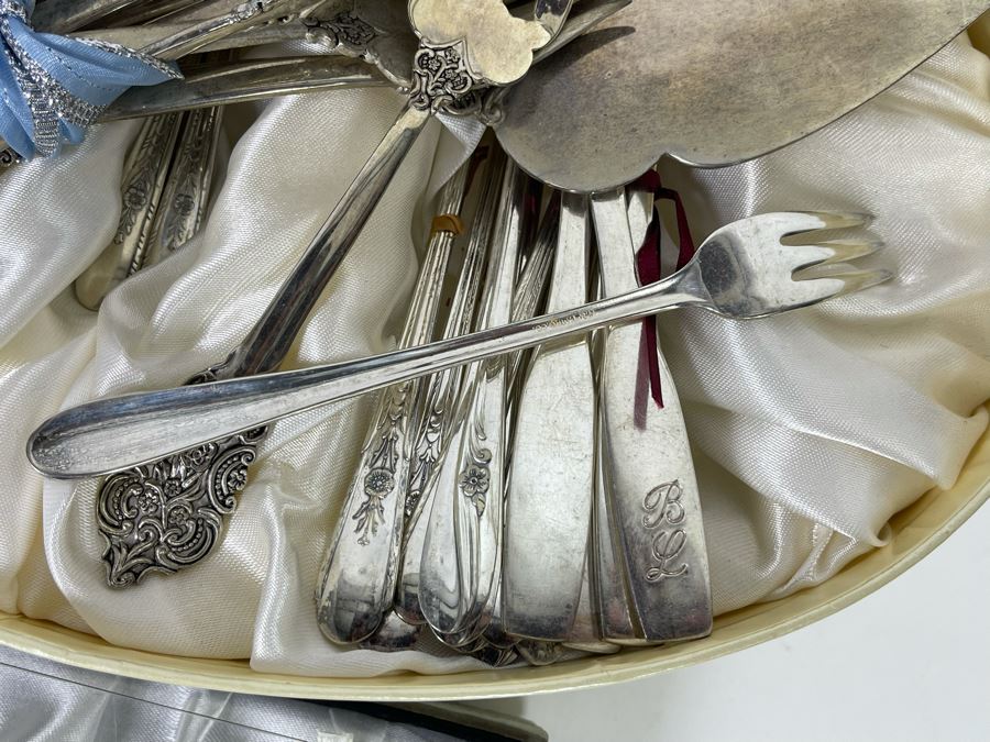 Various Silverplate Flatware And Serving Pieces [Photo 8]
