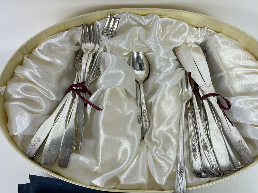 Various Silverplate Flatware And Serving Pieces [Photo 9]