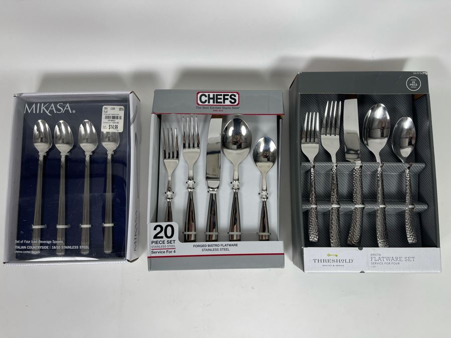 Three New Sets Of Stainless Steel Flatware [Photo 2]