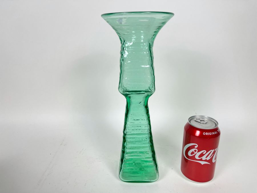 Blenko Glass Vase 12H Retails $64