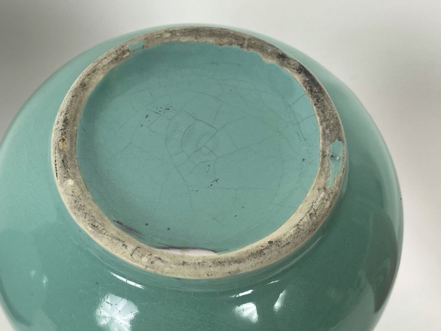 Collection Of Three Pottery Pieces (Two Signed) And Mid-Century Enamel Ashtray [Photo 12]