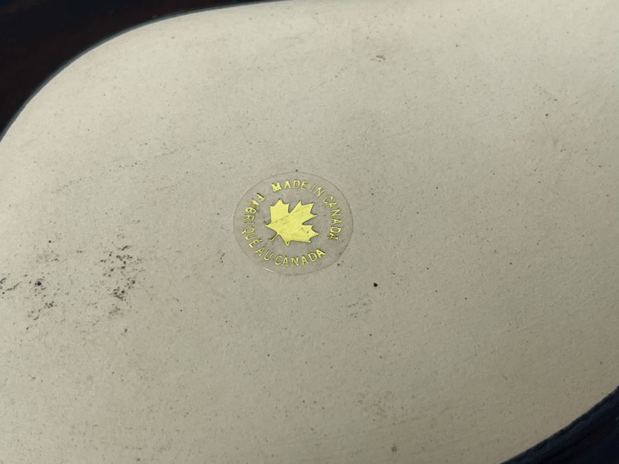 Collection Of Three Pottery Pieces (Two Signed) And Mid-Century Enamel Ashtray [Photo 10]