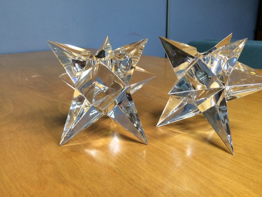 (2) Rosenthal Star Candleholders [Photo 2]