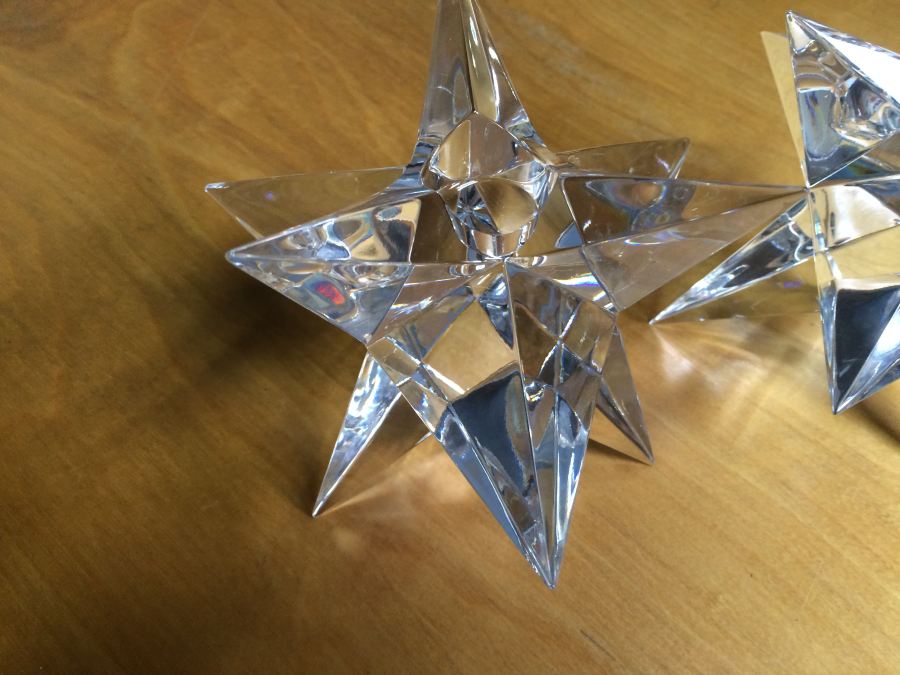 (2) Rosenthal Star Candleholders [Photo 4]