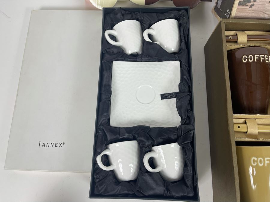 New Collection Of Various Coffee Mugs And Espresso Mugs Cups (4 Sets Total) [Photo 4]