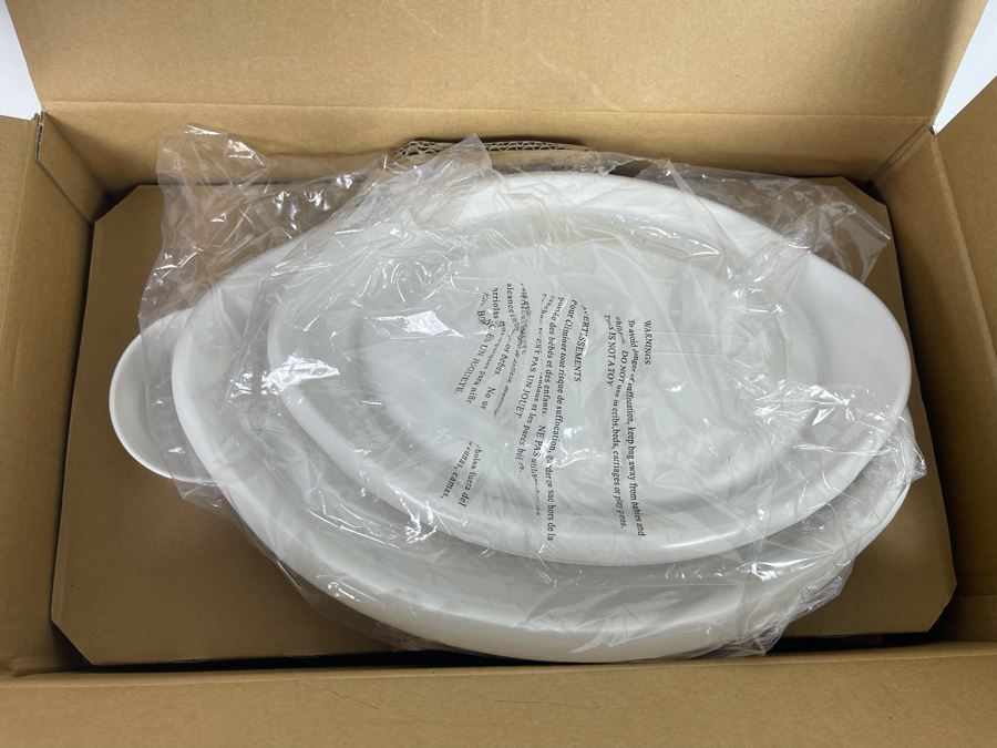 New French White Corningware 10 Piece Bakeware Set [Photo 4]