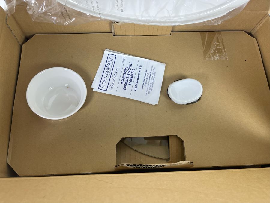 New French White Corningware 10 Piece Bakeware Set [Photo 5]