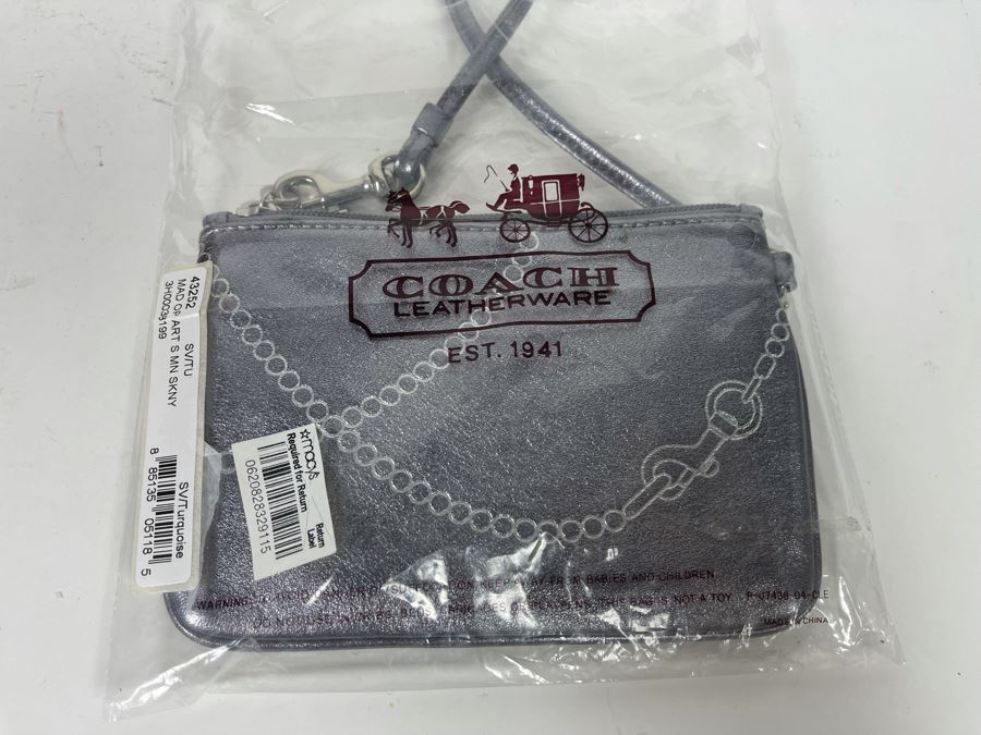 New Coach Leatherware Mini Handbag [Photo 1]
