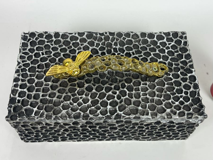 Uttermost Bee Hive Metal Box 11.5W X 7D X 5H [Photo 4]
