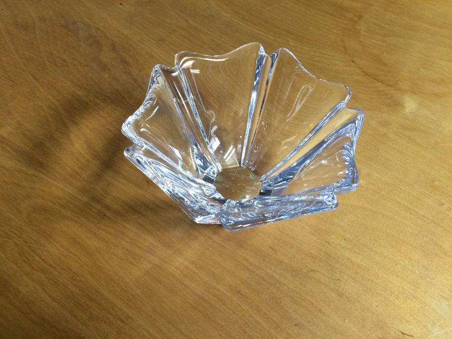 Mid Century Orrefors Sweden Crystal Vase [Photo 3]