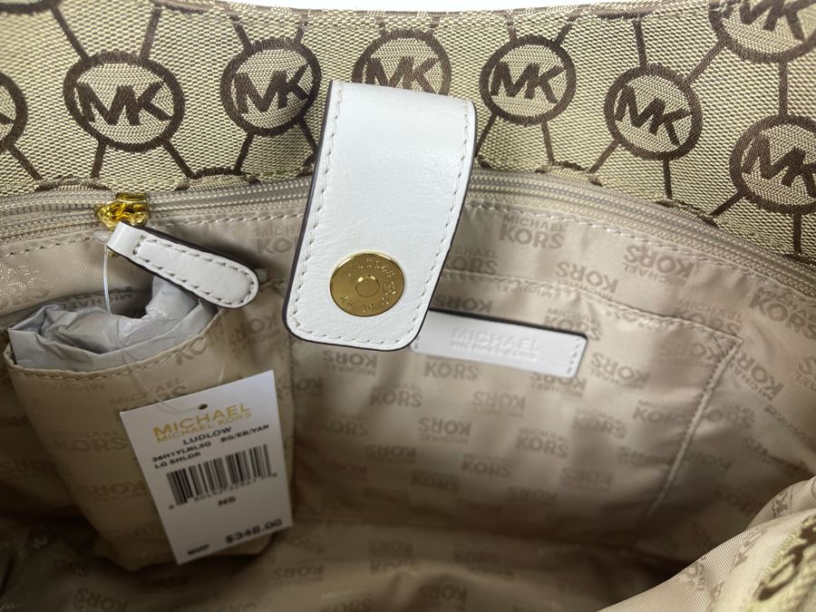 New Michael Kors Ludlow Handbag Retails $348 [Photo 6]