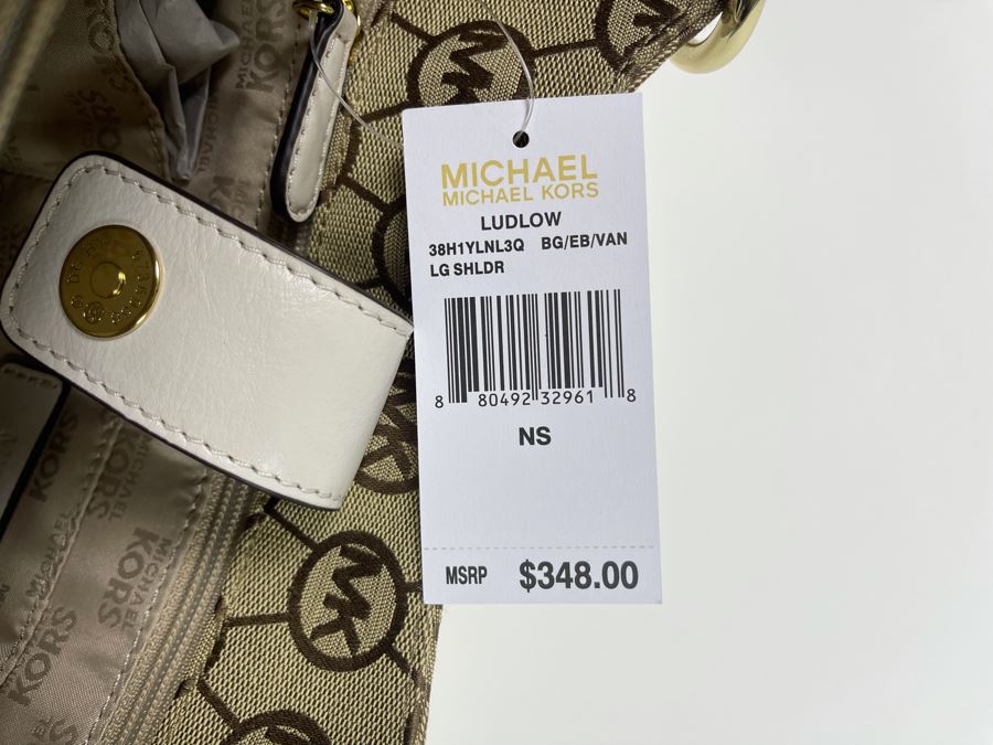 New Michael Kors Ludlow Handbag Retails $348 [Photo 7]