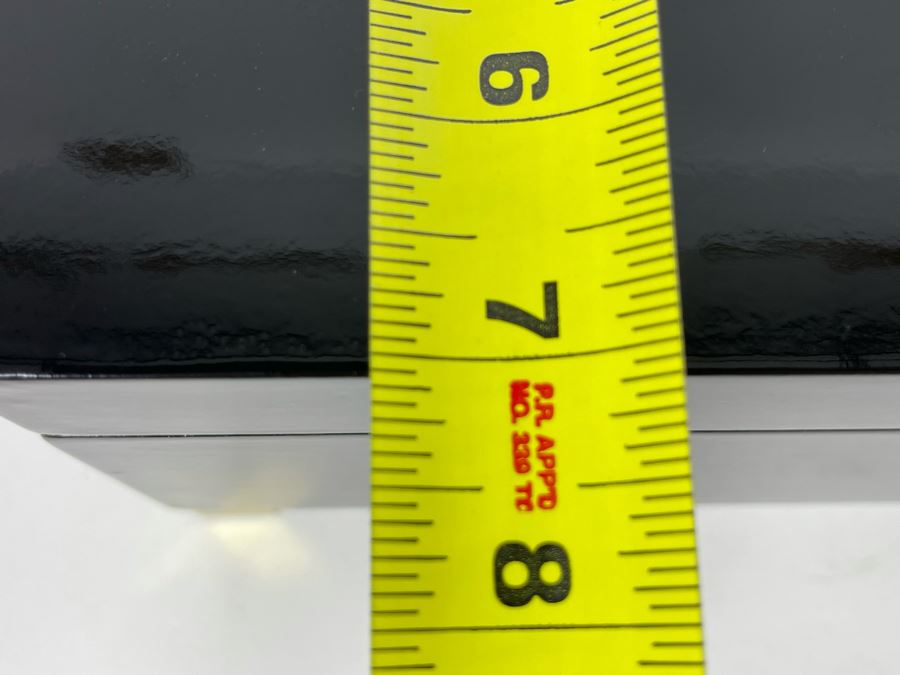 Black And Gold Stone Accented Box 12W X 7D X 5H Retails $389 [Photo 8]