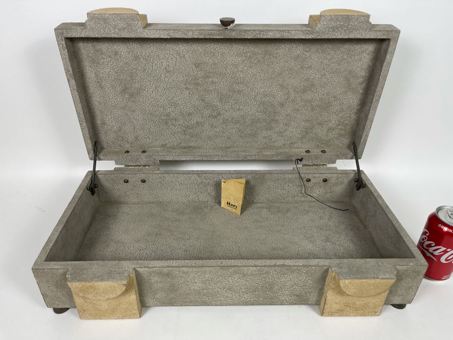Large Hart Associates Art Deco Style Box 22W X 11.5D X 6.5H [Photo 4]