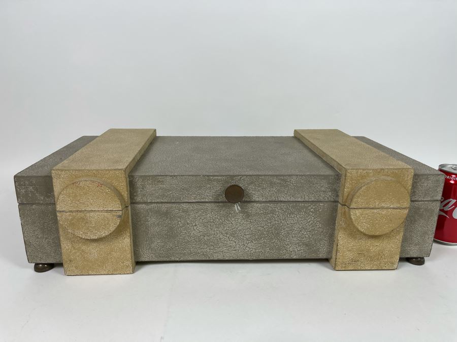 Large Hart Associates Art Deco Style Box 22W X 11.5D X 6.5H [Photo 2]