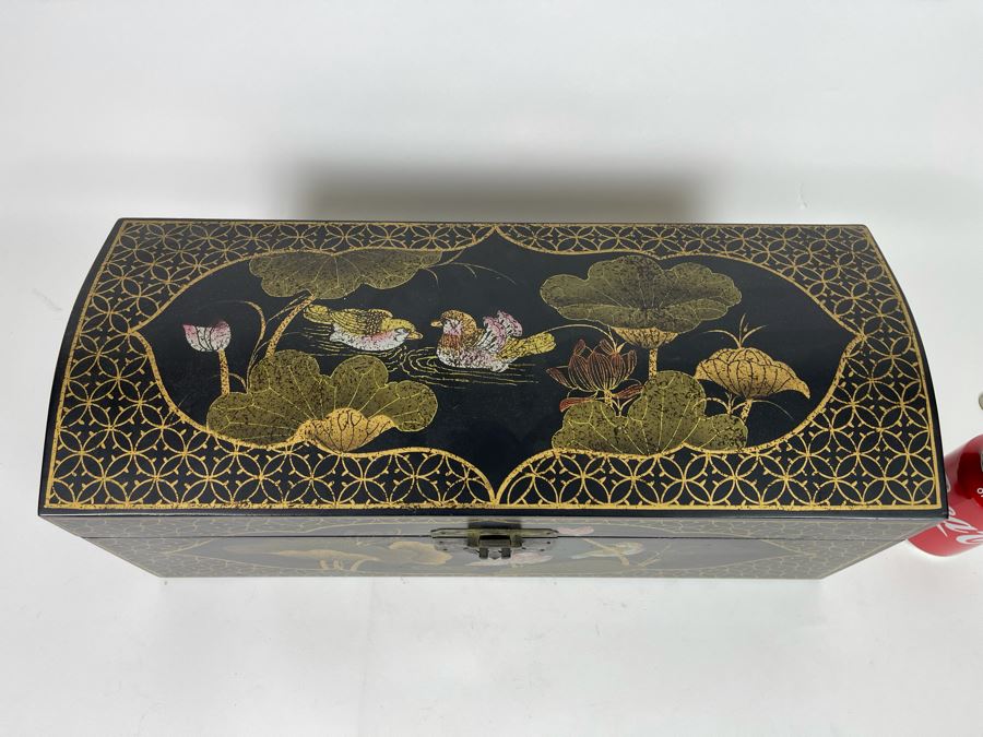 Asian Style Decorative Box 20W X 8D X 8H Retails $100 [Photo 4]