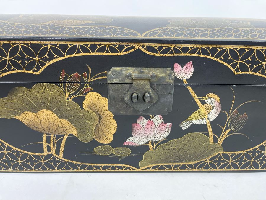 Asian Style Decorative Box 20W X 8D X 8H Retails $100 [Photo 3]