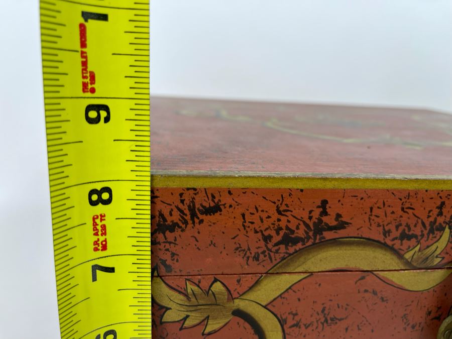 Decorative Box With Tassle 13W X 11D X 8H [Photo 8]