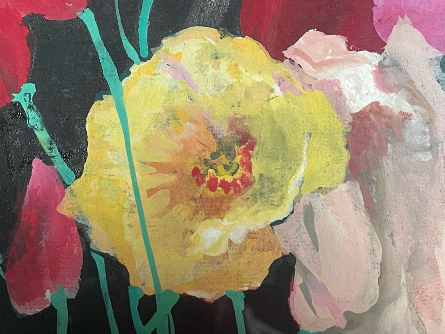 Original Chinese Painting By Julia Zhuying Chu 18.5W X 19H [Photo 8]