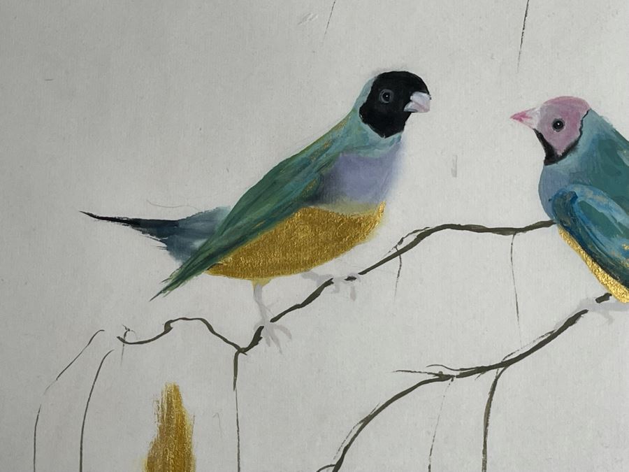 Original Chinese Painting By Julia Zhuying Chu 20W X 37.5H [Photo 5]