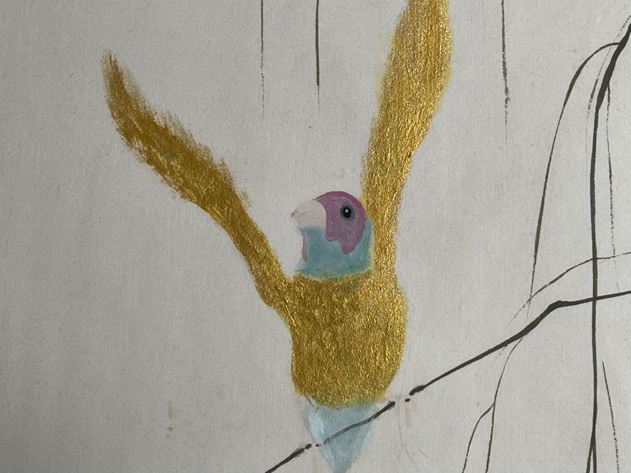 Original Chinese Painting By Julia Zhuying Chu 20W X 37.5H [Photo 7]