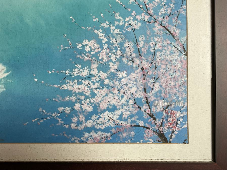 Original Chinese Watercolor Painting By Julia Zhuying Chu 26.5W X 21H [Photo 7]