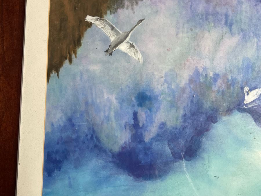 Original Chinese Watercolor Painting By Julia Zhuying Chu 26.5W X 21H [Photo 3]