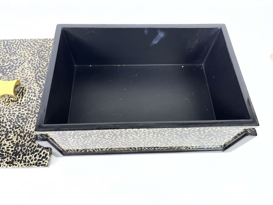 Decorative Box With Gold Top 12W X 8D X 5H Retails $599 [Photo 6]