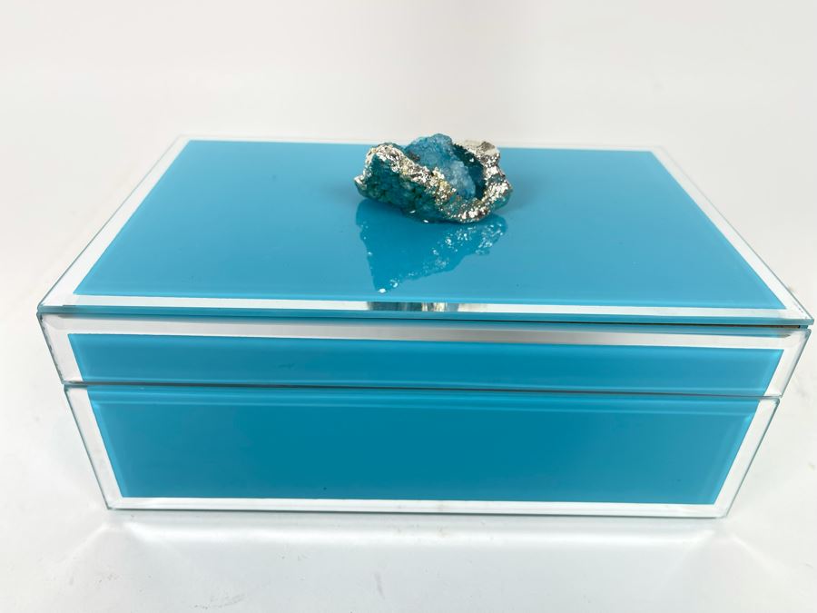 Decorative Blue Box 8W X 5D X 4H [Photo 2]