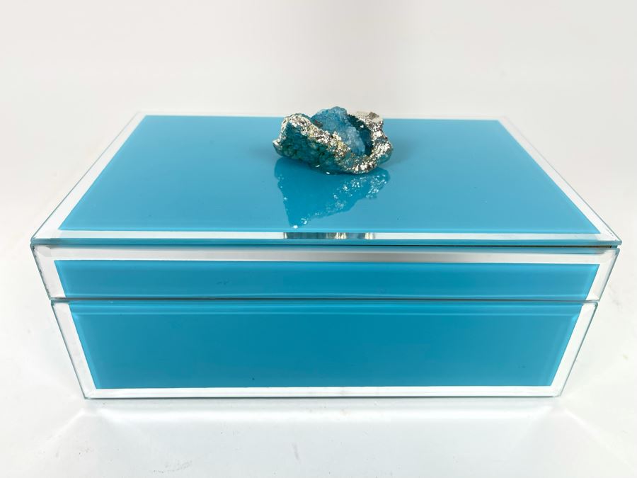 Decorative Blue Box 8W X 5D X 4H [Photo 3]