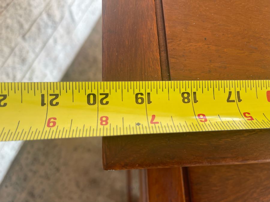 Chinese Nesting Tables Set Of Three 20W X 14D X 23.5H [Photo 6]