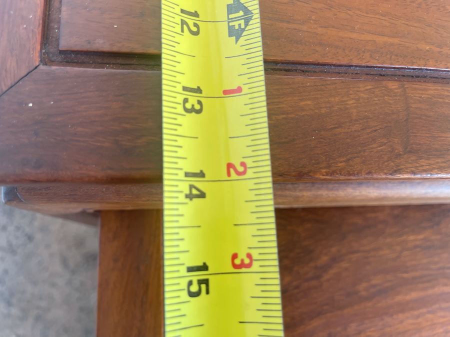 Chinese Nesting Tables Set Of Three 20W X 14D X 23.5H [Photo 7]