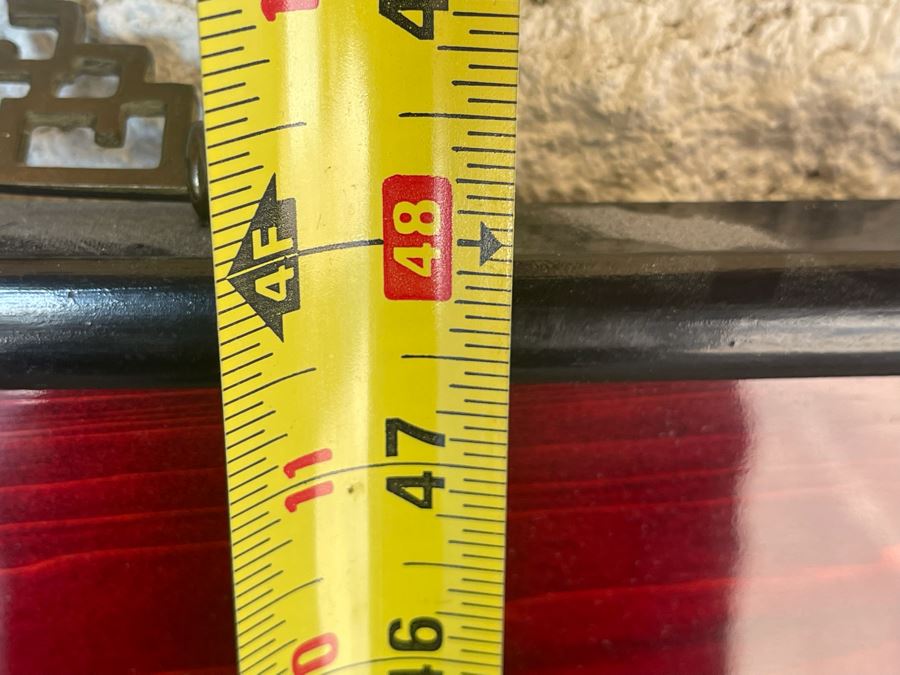 Set Of Four Asian Wooden Relief Carved Panels Each 13W X 48H [Photo 15]