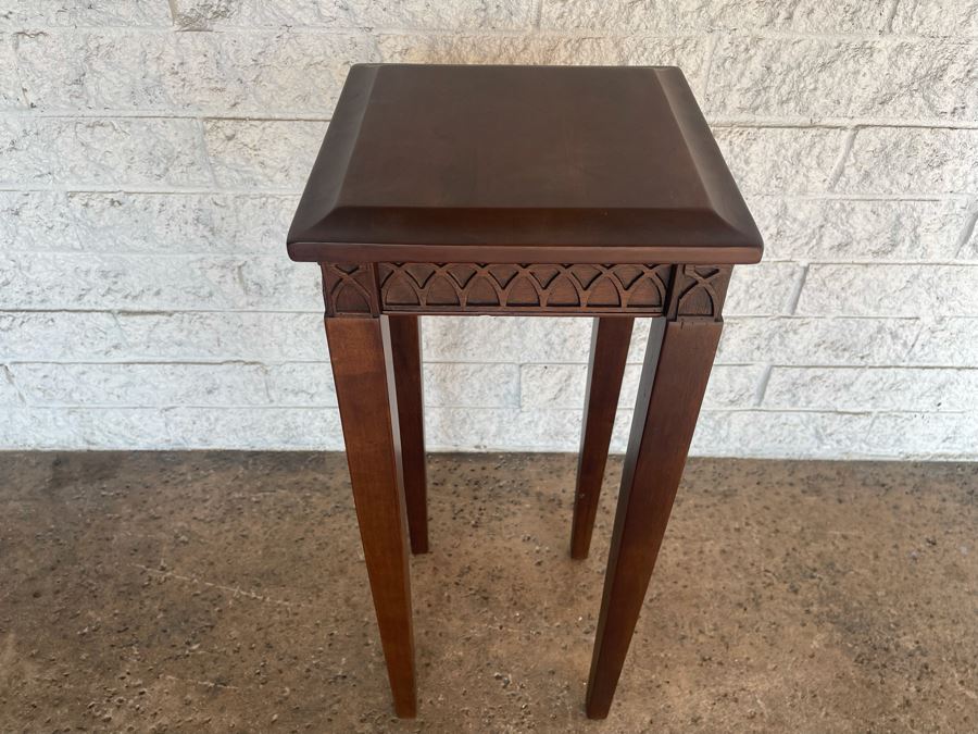 Wooden Stand Side Table 12W X 30H [Photo 3]