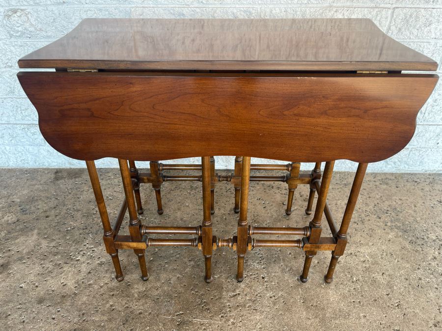 Brandt Furniture Drop-Leaf Table 28W (Extended) X 28D X 25H [Photo 4]