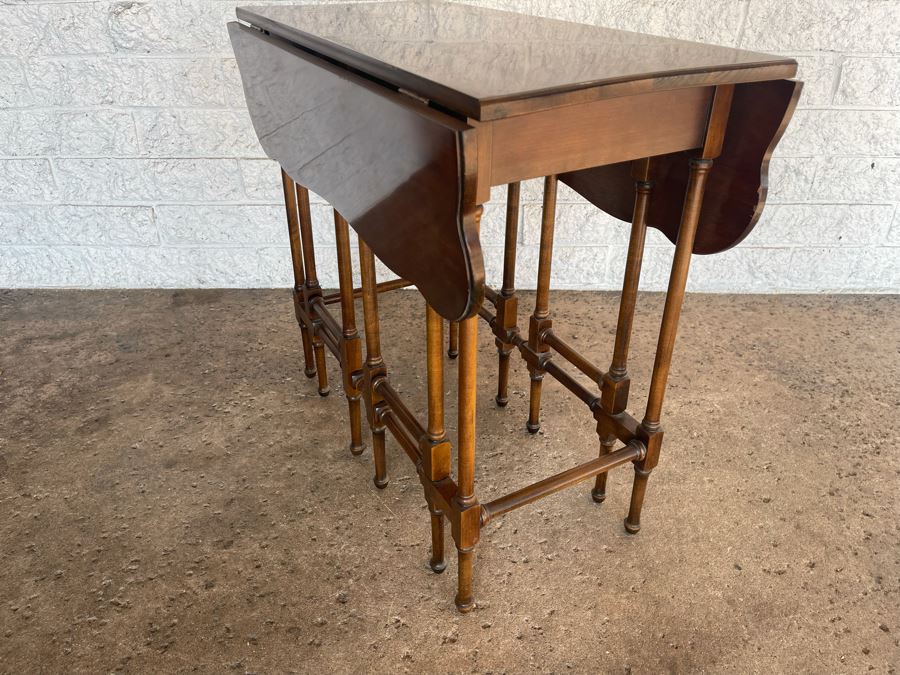 Brandt Furniture Drop-Leaf Table 28W (Extended) X 28D X 25H [Photo 3]