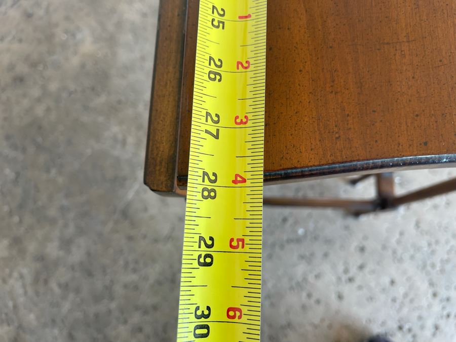 Brandt Furniture Drop-Leaf Table 28W (Extended) X 28D X 25H [Photo 9]