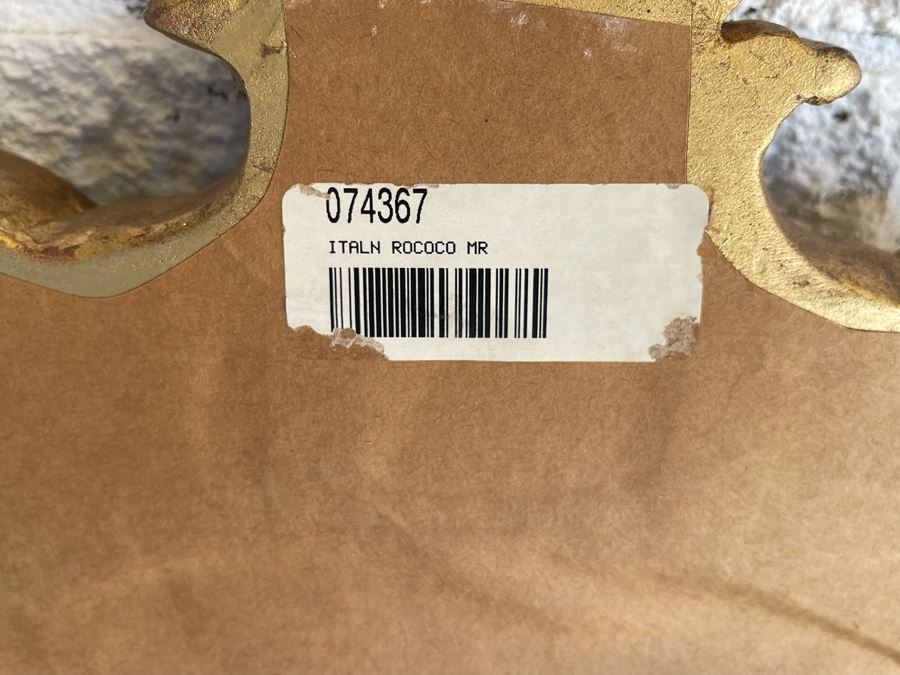 Italian Rococo Gilt Wall Mirror 28W X 43H [Photo 7]