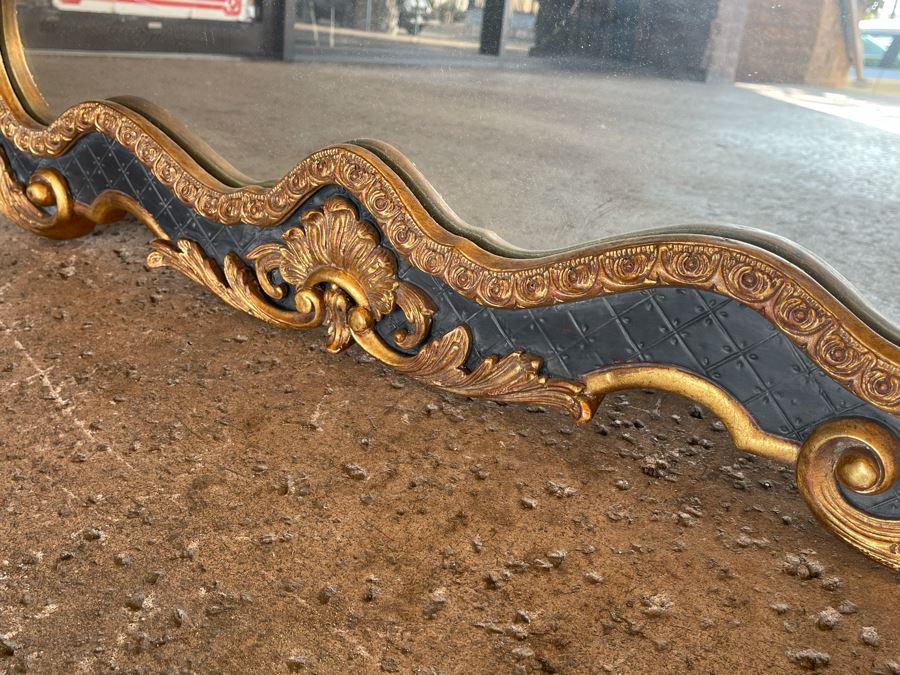 Italian Rococo Gilt Wall Mirror 28W X 43H [Photo 5]