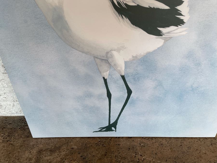 Canvas Crane Print 37 X 50 [Photo 4]