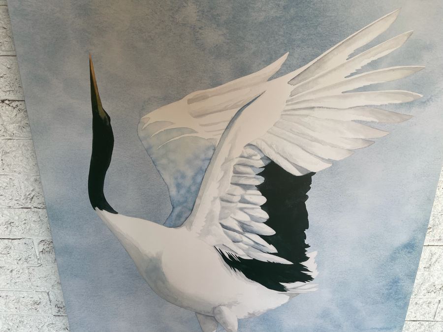 Canvas Crane Print 37 X 50 [Photo 3]