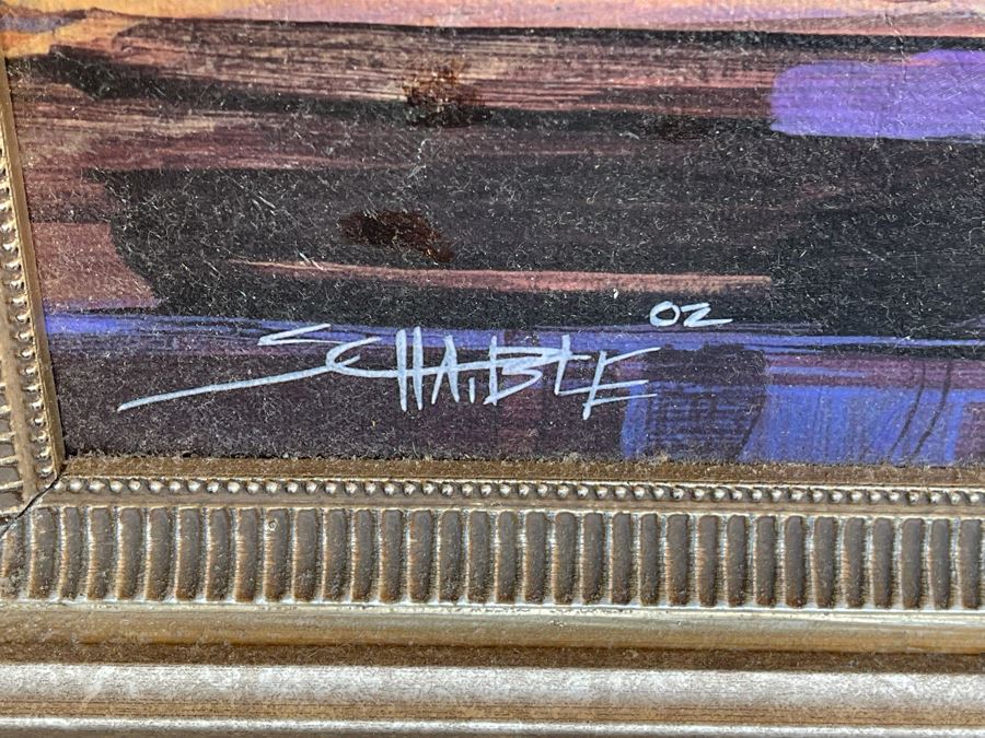 Framed John-Richard Still Life Canvas Print By Schable 20 X 32 [Photo 7]