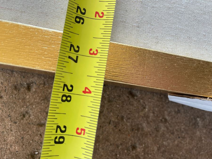 New Shadowbox Framed Handmade Paper Artwork Sculpture By Imax Corp 27.5 X 55 [Photo 12]