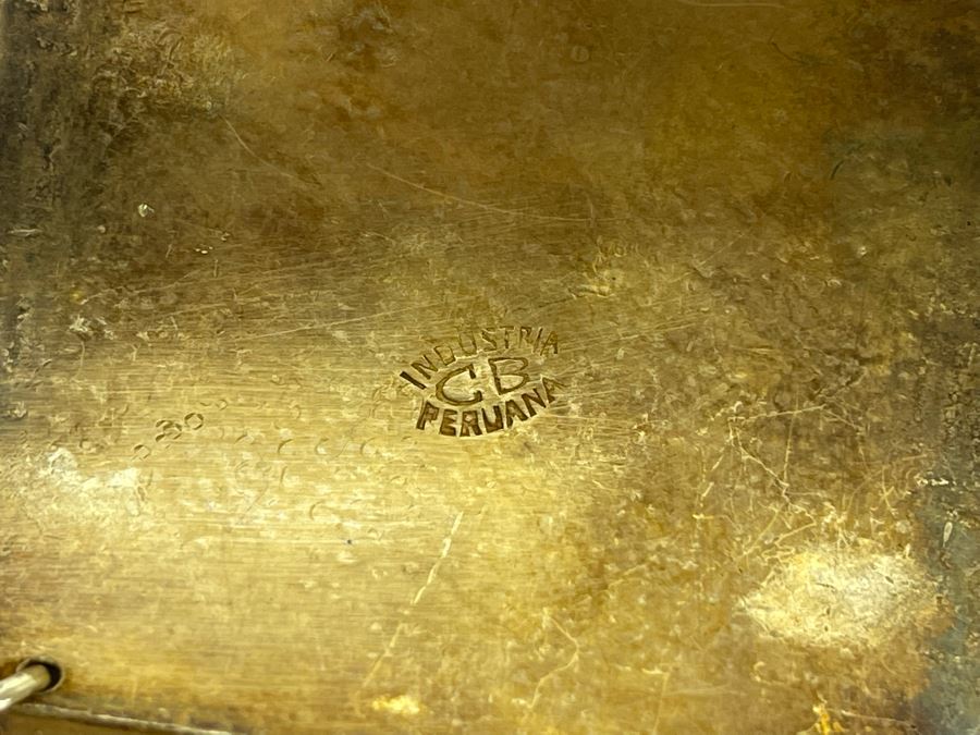 Vintage Signed 900 Silver Bracelet 90.6g [Photo 6]