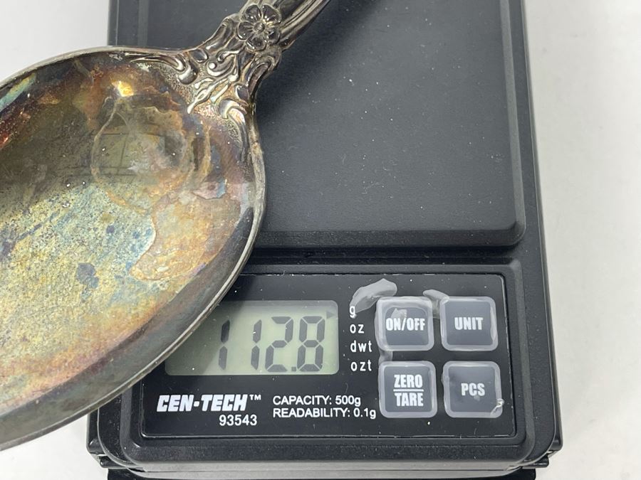 Vintage Gorham Sterling Silver Serving Spoon 112.8g [Photo 7]