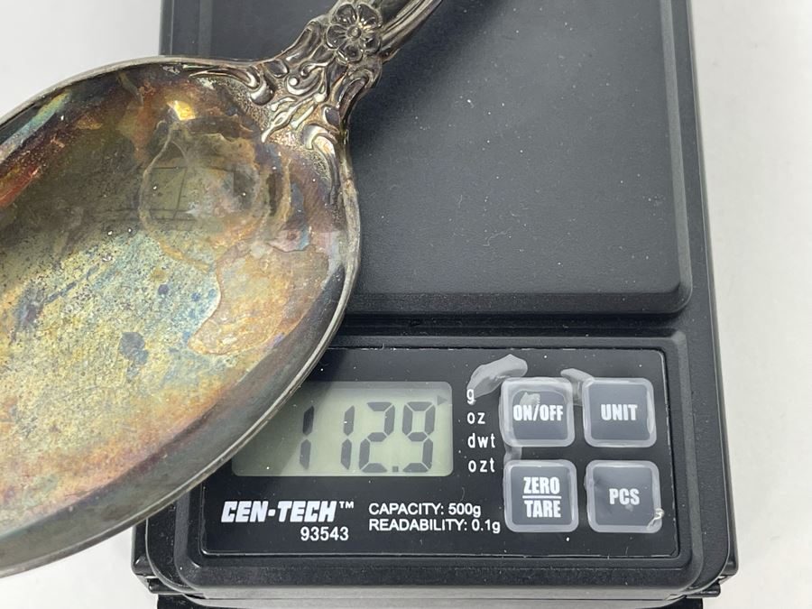 Vintage Gorham Sterling Silver Serving Spoon 112.8g [Photo 8]