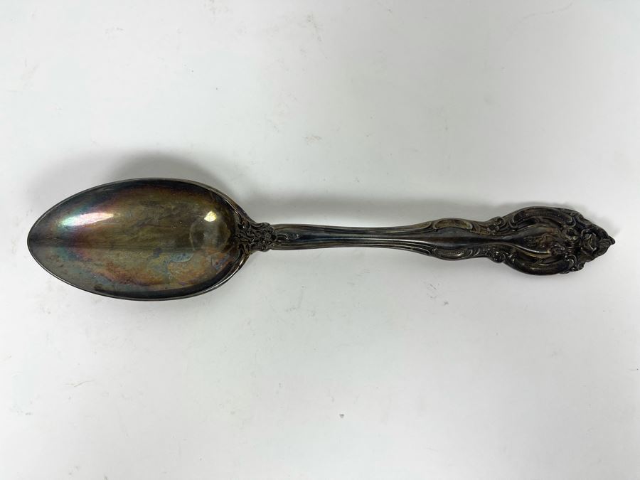 Vintage Gorham Sterling Silver Serving Spoon 112.8g [Photo 3]