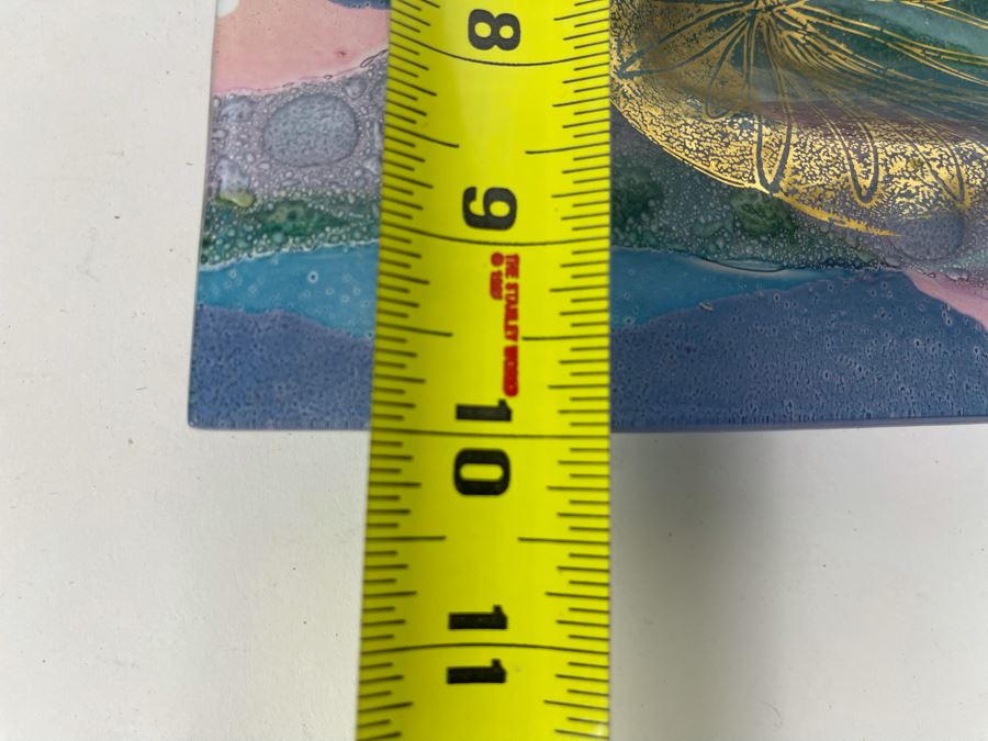 Mid-Century Glass Ashtray By Higgins Glass Studio 14 X 10 [Photo 7]