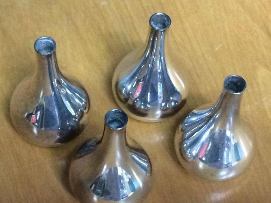Dansk Designs France Mid-Century Metal Candeholders [Photo 1]