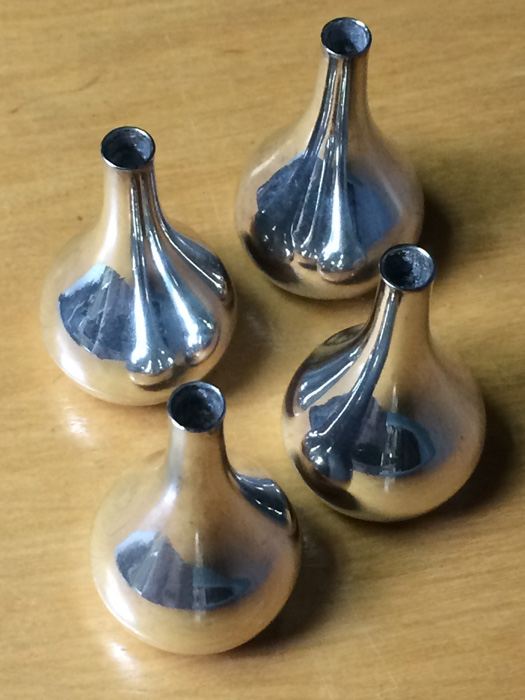 Dansk Designs France Mid-Century Metal Candeholders [Photo 5]